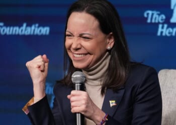 Trump 'very impressed' by Venezuela's Maria Corina Machado after meeting