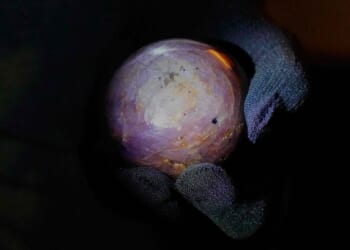 'Star of Pure Land': Sri Lanka unveils rare purple star sapphire claimed to be biggest of its kind