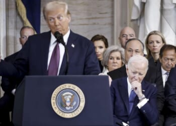 Joe who? Trump's mission to erase all traces of the Biden presidency