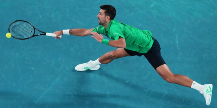 Novak Djokovic equals two all-time records and wins his 100th match at Australian Open