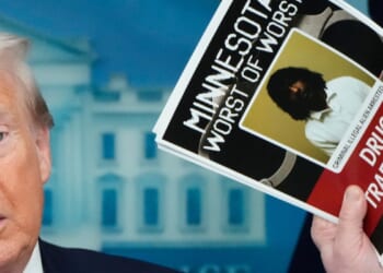 Trump defends ICE in Minnesota, slams the state's Somalis