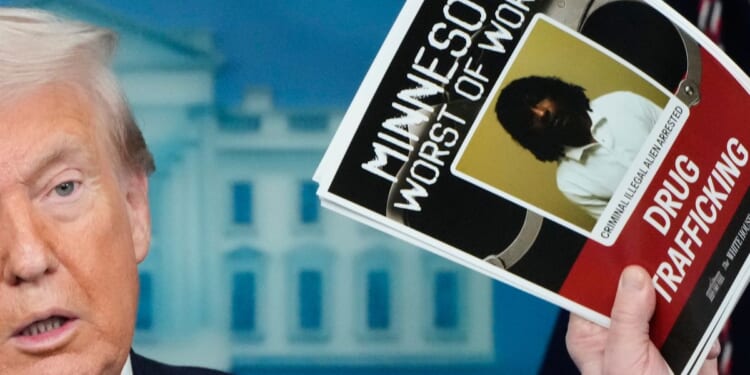 Trump defends ICE in Minnesota, slams the state's Somalis