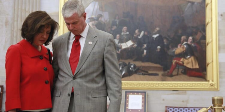 Steve Womack wife dies three days after Trump commuted son's prison sentence