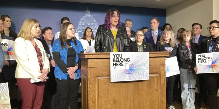 Leigh Finke, MN transgender lawmaker, cheers anti-ICE protest at Minnesota church as 'essential'