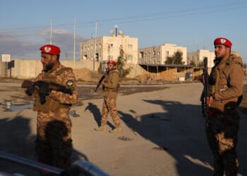 Syrian forces take control of prison housing ISIS members after Kurdish fighters evacuate