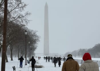 Snow, sleet bombard D.C. area in winter storm that consumes eastern U.S.