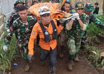 Indonesian marines among 42 people missing in deadly West Java landslide
