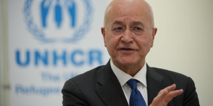 Barham Salih, first refugee to lead the U.N. refugee agency: A 'very difficult moment in history'