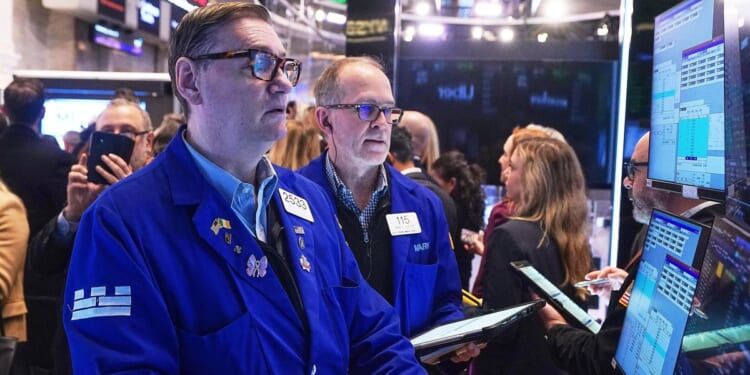 Wall Street drifts around its record-high while the dollar's value stabilizes