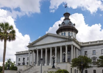 The South Carolina State House is pictured in Columbia, South Carolina, in a file photo from 2023.