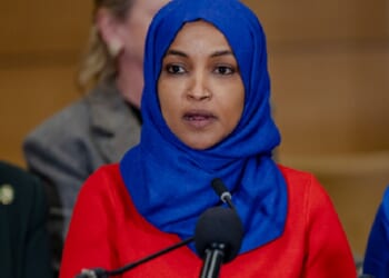 U.S. Rep. Ilhan Omar, pictured at a Jan. 16 news conference in St. Paul, Minnesota.