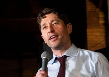 Minneapolis Mayor Jacob Frey, seen in a November photo, seems blissfully ignorant of the irony of his calling federal immigration agents "outsiders" who "do not share the values" that Minnesotans hold dear.