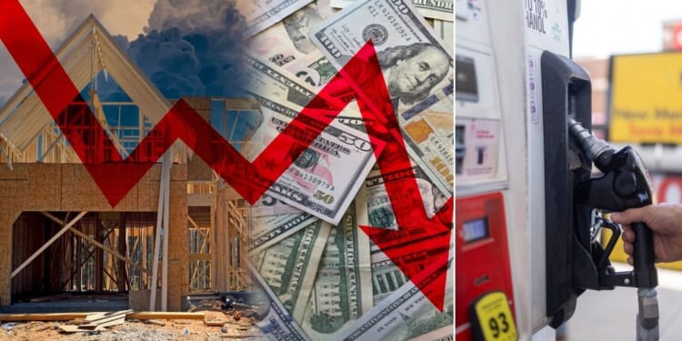 President Donald Trump's administration is taking a victory lap as home and gas prices in major cities continue to nosedive.