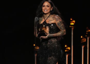 Grammy Awards bring more celebrity pushback to the Trump administration's immigration crackdown