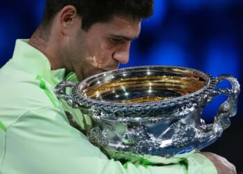 Win in Australia makes Spaniard Carlos Alcaraz youngest man with career Grand Slam