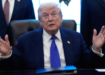 Trump tells Republican lawmakers to get on board with his plan to nationalize elections