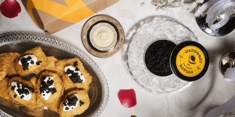 Heart-shaped pizza? Caviar McNuggets? Fast food chains are getting ready for Valentine's Day