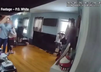 NYPD bodycam shows officer shooting knife-wielding man during mental health crisis
