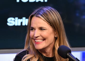 Savannah Guthrie attends Today Show Radio Town Hall on SiriusXM at SiriusXM Studios on Feb. 3, 2025, in New York City.
