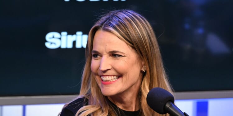 Savannah Guthrie attends Today Show Radio Town Hall on SiriusXM at SiriusXM Studios on Feb. 3, 2025, in New York City.