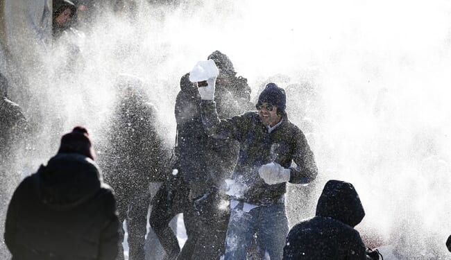 NYPD Officers Attacked with Snowballs – HotAir