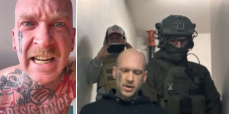 Kyle Wagner, 37, was arrested Thursday in Minneapolis on federal threat and cyberstalking charges, according to the Department of Justice.