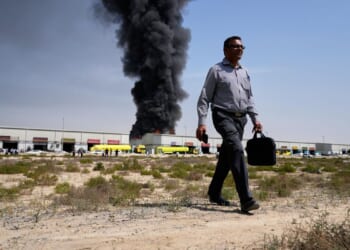 Image of Dubai as safe, tax-free haven rocked by blasts from Iranian airstrikes