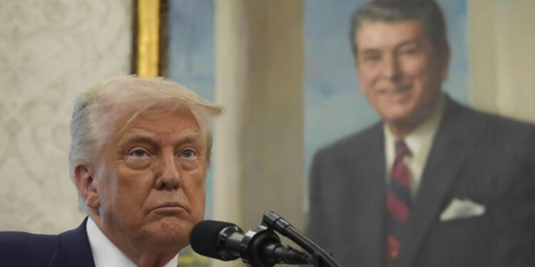 Trump must channel Reagan and address the nation on Iran war