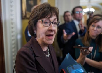 Susan Collins goes back to roots to remind voters of her clout