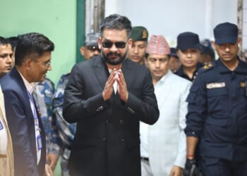 A new Nepali party led by an ex-rapper is set for a landslide win in parliamentary election