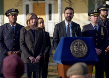 Explosives thrown at anti-Mamdani rally being investigated for links to Islamic State, says NYPD