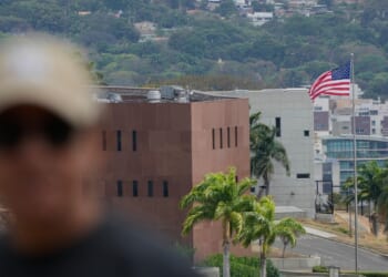 American flag raised at U.S. Embassy in Venezuela for the 1st time since 2019
