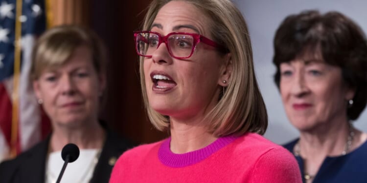 Former Sen. Kyrsten Sinema fesses up to romance with married bodyguard while in office