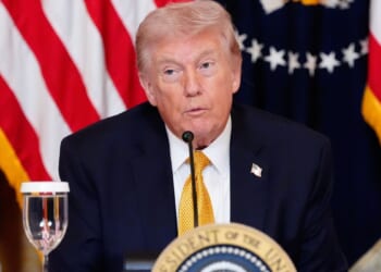 Trump says he’s keeping tabs on who helps U.S. reopen the Strait of Hormuz — and who does not