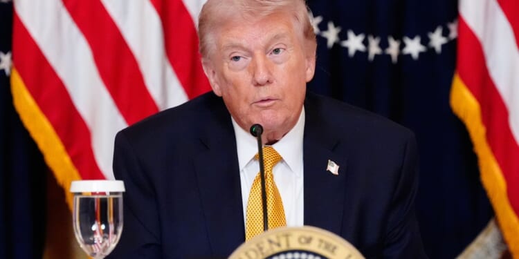 Trump says he’s keeping tabs on who helps U.S. reopen the Strait of Hormuz — and who does not