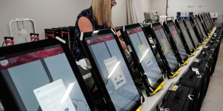 Georgia was going to dump voting machines that Trump hates until things got complicated