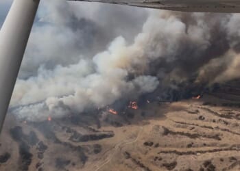 Nebraska wildfire fight drags into day 7 as winds ease, but danger still looms
