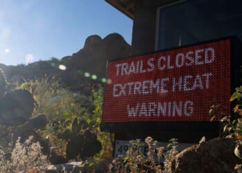 Record Southwest heat continues after California community ties all-time March high