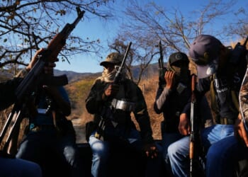 Civilians under siege by a Mexican cartel are now fighting back with AK-47s and grenades