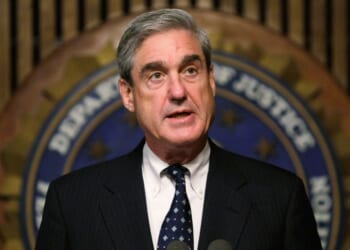 FBI Director Robert Mueller speaks during a news conference at the FBI headquarters June 25, 2008 in Washington, DC.