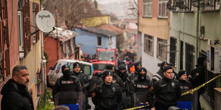 2 buildings collapse in central Istanbul after gas explosion, search operations underway