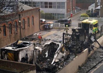 Jewish charity ambulances set on fire and U.K. police probe it as antisemitic attack