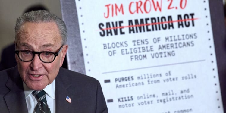 Schumer rejects Trump demand to tie SAVE America Act to DHS funding