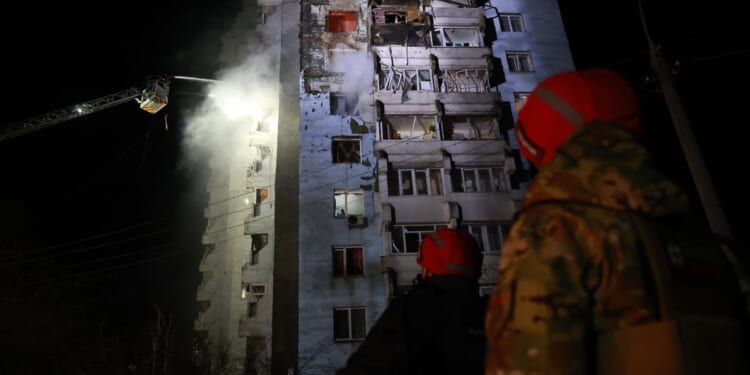 Russia fires nearly 400 drones at Ukraine with signs its spring offensive has started