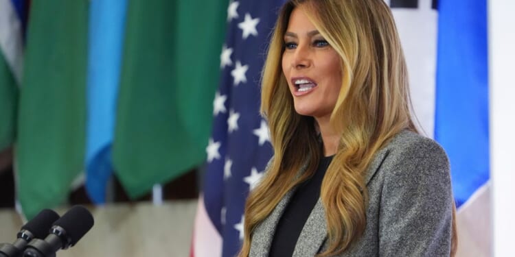 First lady Melania Trump launches summit on children, online skills and AI