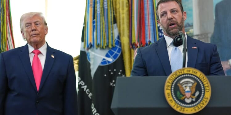 Trump swears in Markwayne Mullin as Homeland Security secretary