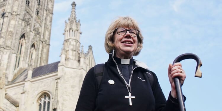 Cancer nurse turned archbishop celebrates election as first woman to lead Church of England