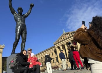 Philadelphia’s Rocky statue becomes the centerpiece of a new exhibit