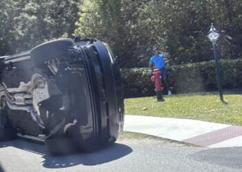 Tiger Woods released on bail hours after arrest at crash scene on suspicion of DUI