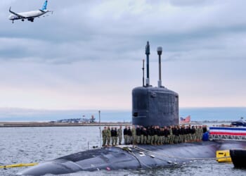 First submarine named after Massachusetts joins the Navy fleet